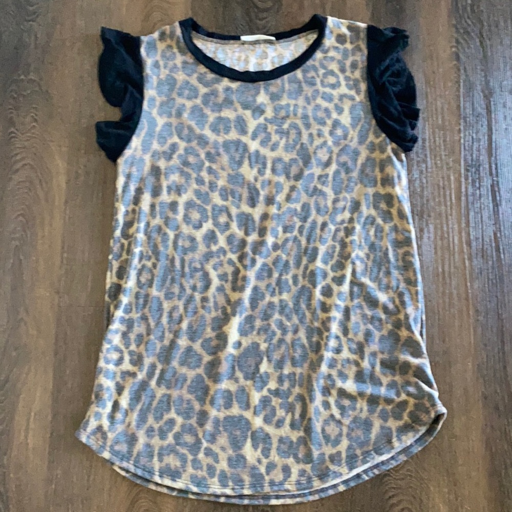 BomBom leopard top